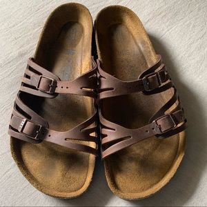 Birkenstock’s Grenada Tobacco Leather 40